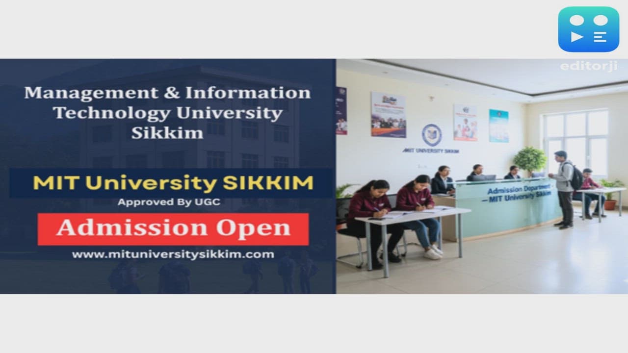 MIT University Sikkim Receives UGC Recognition, Management and Information Technology University Opens Admissions for UG, PG, and PhD Courses