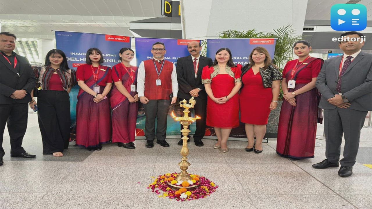 Air India inaugurates India's first non-stop flight to Philippines