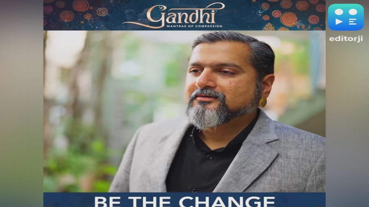 Grammy winner Ricky Kej's music video 'Be The Change' pays tribute to Mahatma Gandhi on his birth anniversary