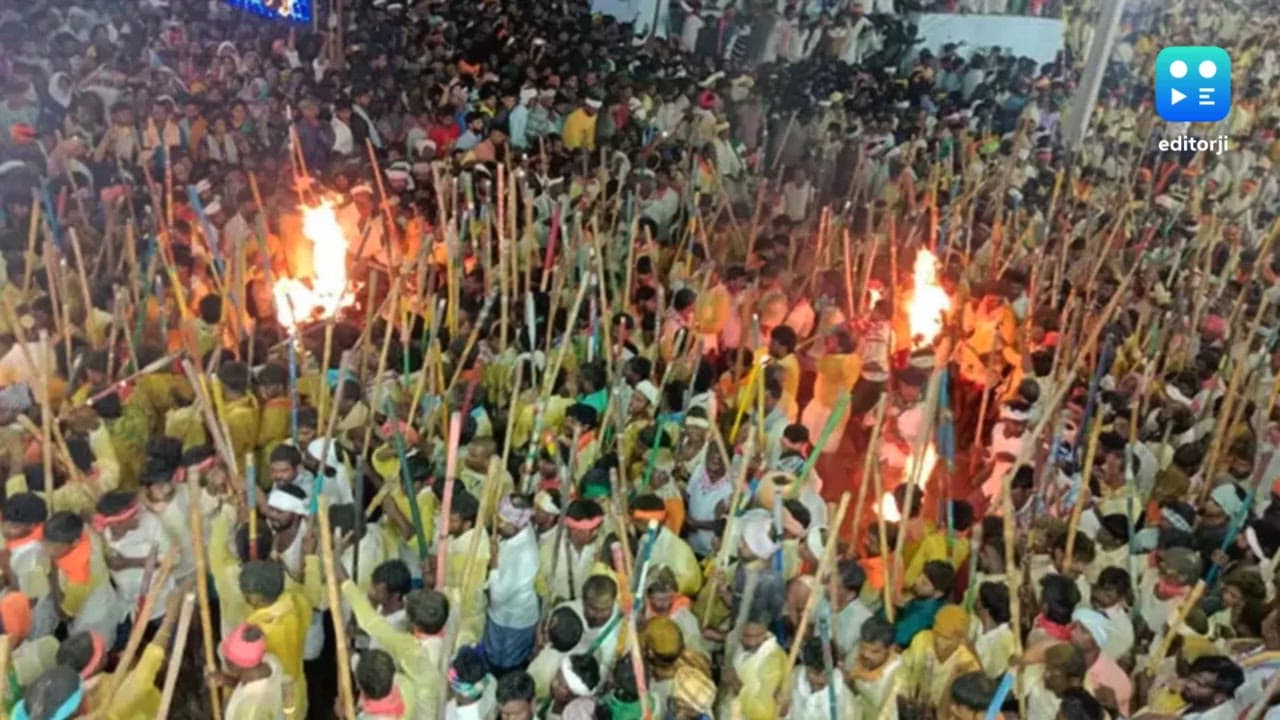 Two dead, 90 injured during Devaragattu Banni festival in Andhra Pradesh