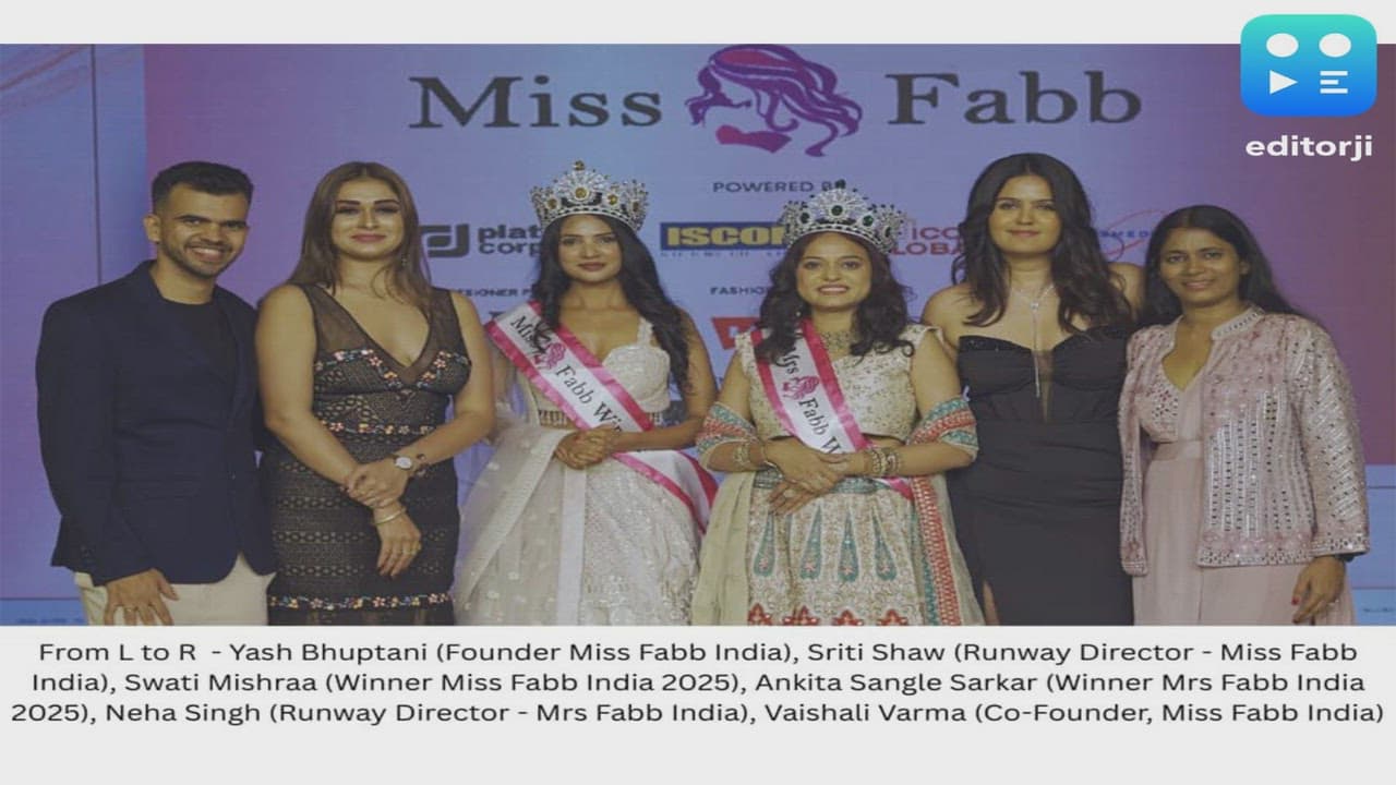 Swati Mishra is Miss Fabb India & Ankita Sangle is Mrs Fabb India
