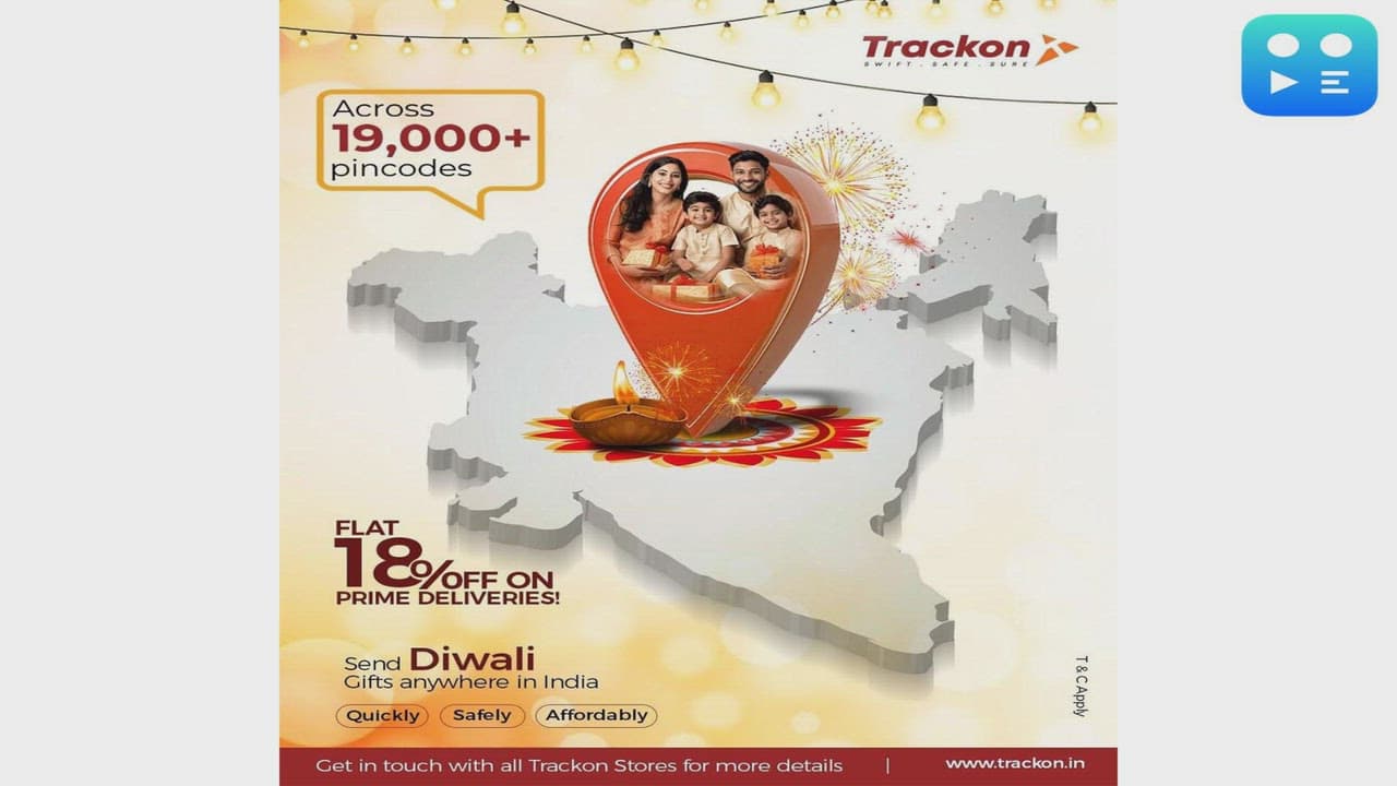 Delivering Festive Joy: Trackon Announces Special Diwali Campaign 