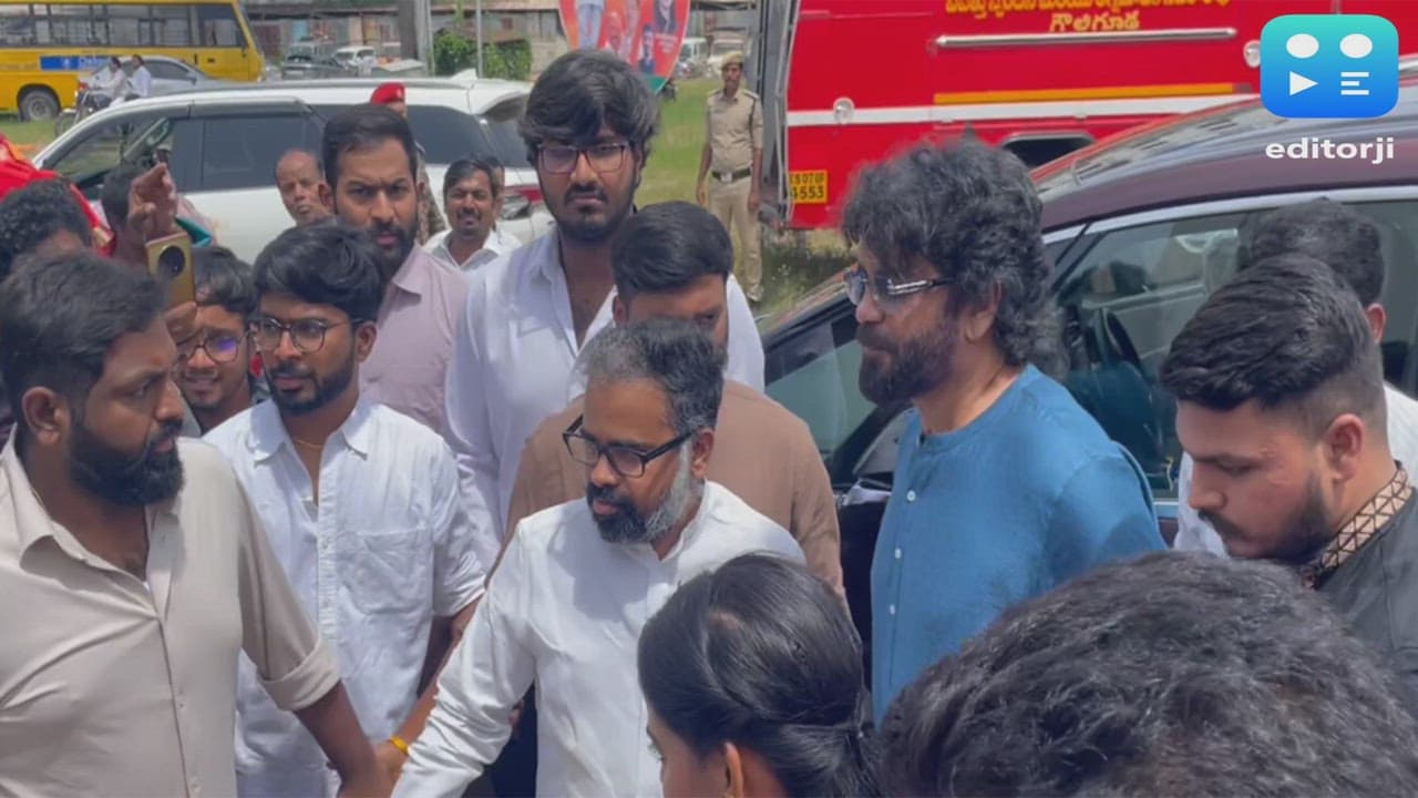 Nagarjuna Akkineni participates in Alai Balai festivities in Hyderabad