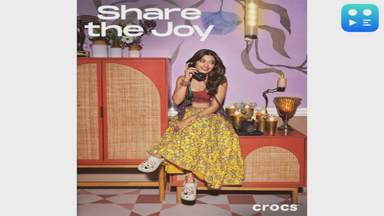 Crocs™ teams up with Rashmika Mandanna and popular creators to turn the festive season into an unfiltered celebration of joy