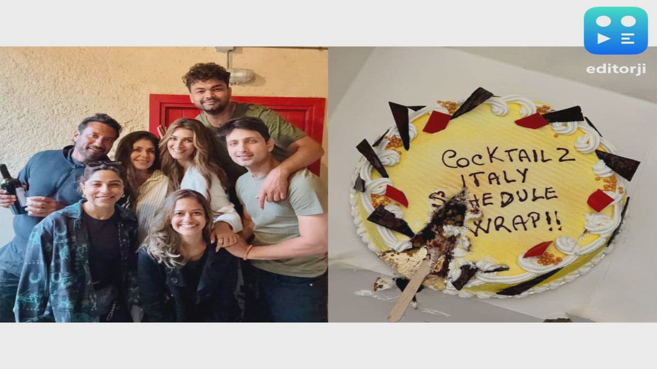 Kriti Sanon wraps Sicily schedule of 'Cocktail 2', shares BTS pics