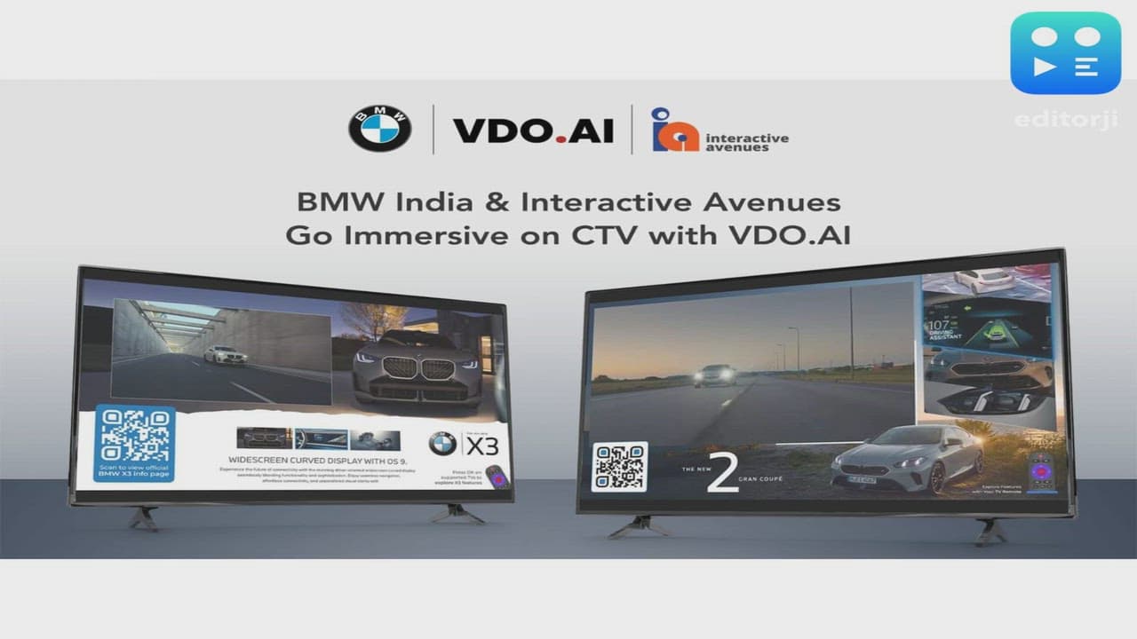 BMW India and Interactive Avenues Partner with VDO.AI To Deliver Interactive CTV Campaigns
