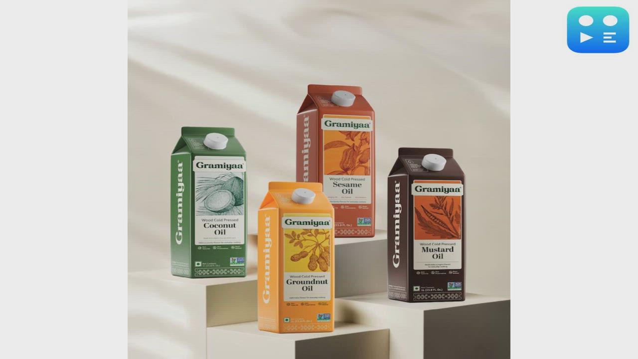 Gramiyaa Redefines Cooking Oil Category with India's First Freshness Focused Gable-Top Pack
