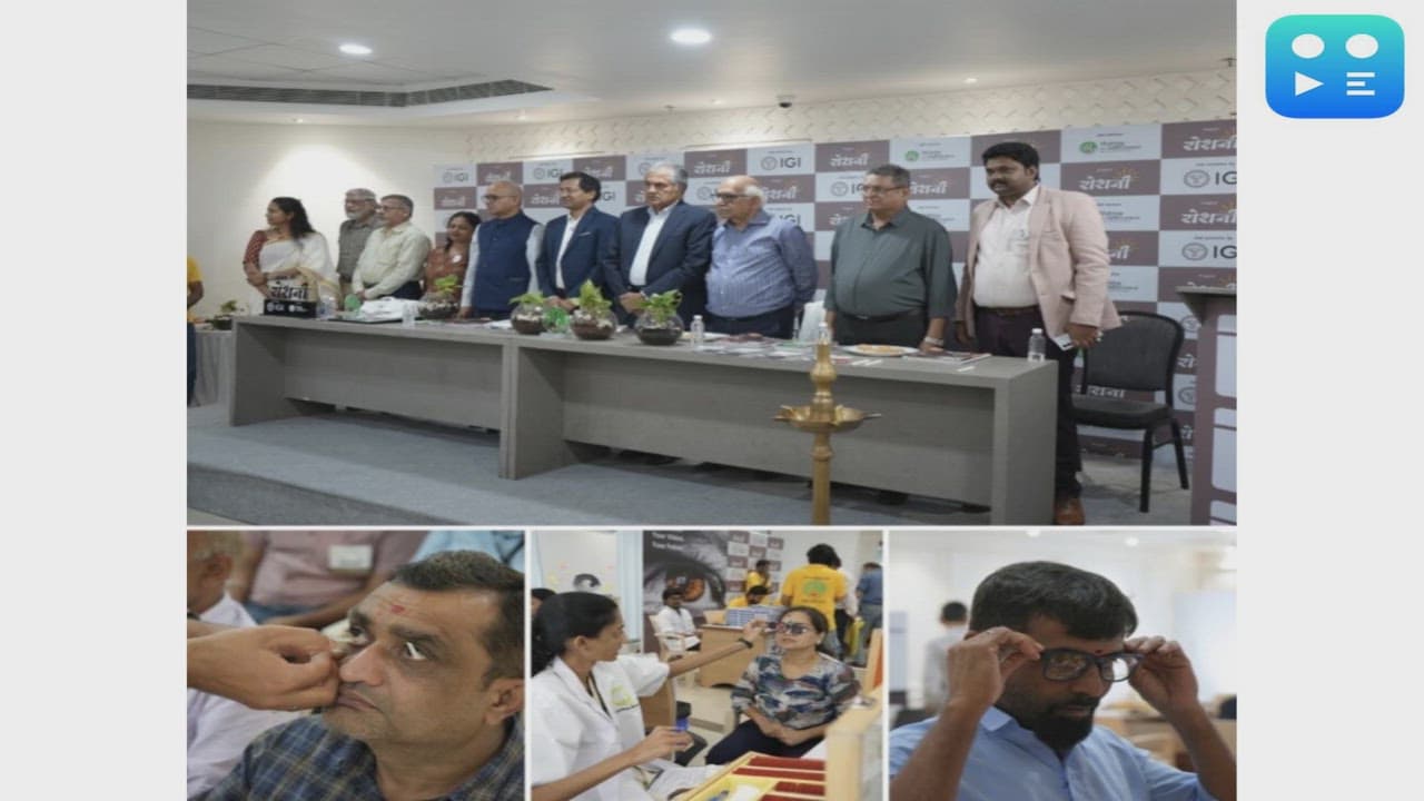 Massive Response to "Project Roshni - Vision for All": 3,500 Screened, 4,000 Awaiting Eye Check-ups at Bharat Diamond Bourse