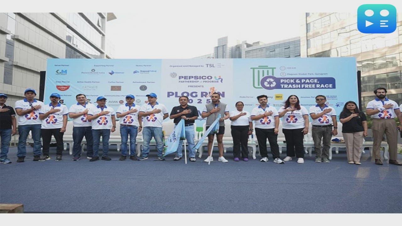 Plog Run 2025 Unites Citizens and Corporates in Gurugram, for Cleaner, Greener Neighbourhoods Led by PepsiCo India, Varun Beverages, and The Social Lab