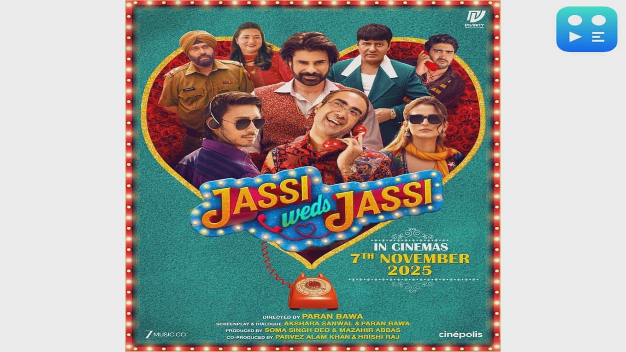 Many Jassis, One Shaadi, and Unlimited Masti!" - Motion Poster of Jassi Weds Jassi Promises a crazy, fun ride in cinemas This November 7th