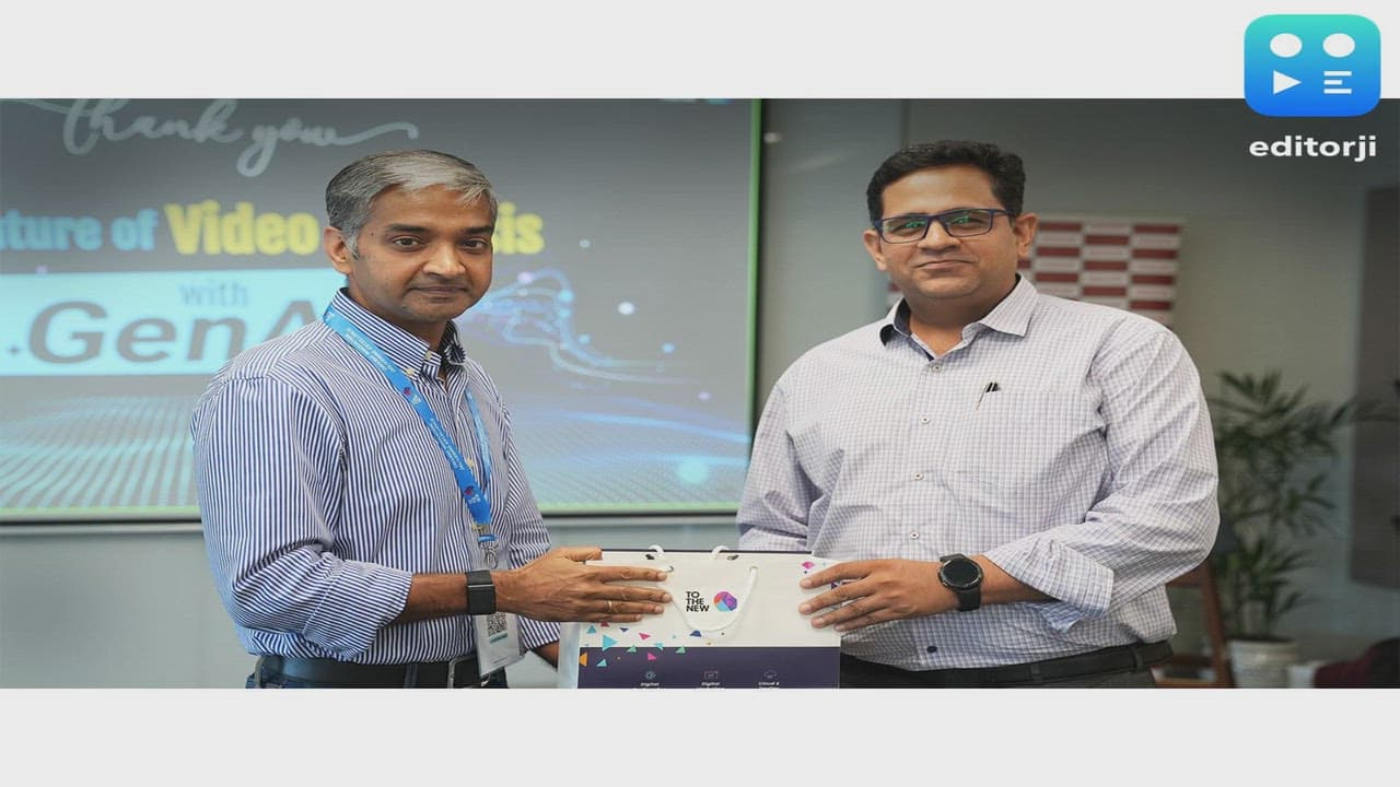 TO THE NEW hosts NASSCOM's Regional Council TechX Workshop on the Future of Video Analysis with Generative AI