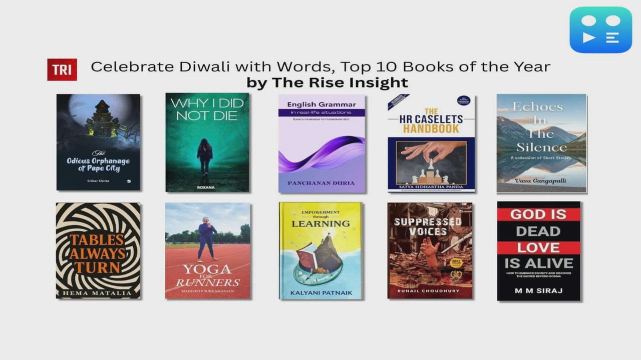 Celebrate Diwali with Words, Top 10 Books of the Year by The Rise Insight