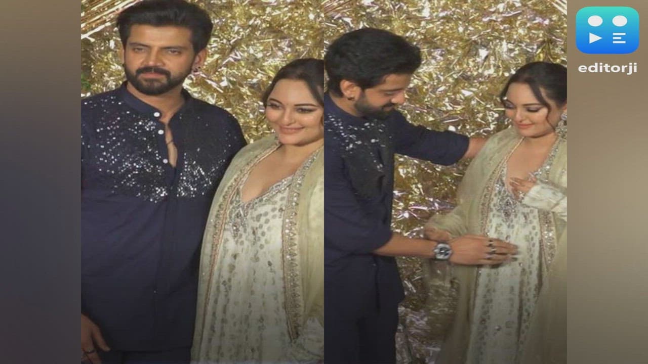 Zaheer Iqbal playfully teases Sonakshi Sinha amid pregnancy rumours, check actor's epic reaction
