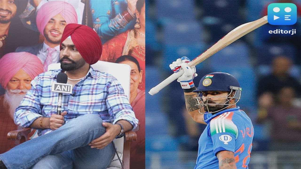 "Virat Kohli bhaji played even his father's passing...": Ammy Virk draws inspiration from Indian batter on staying focused in tough times