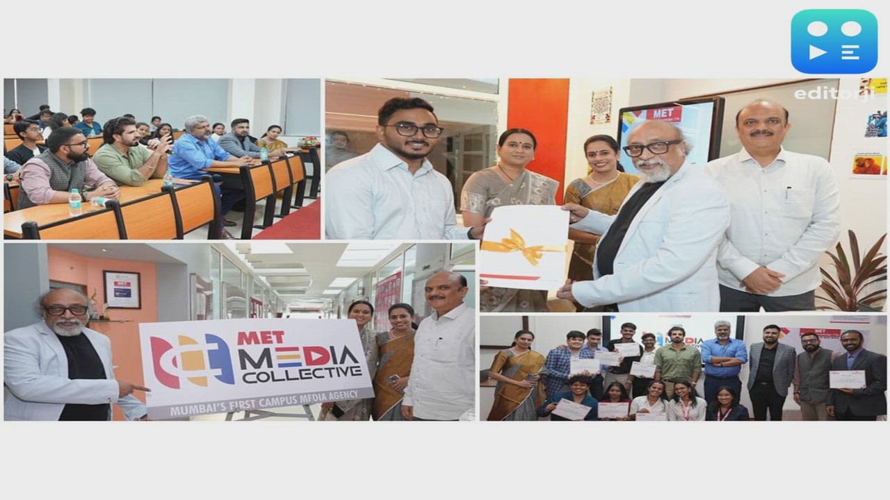 History Made: Mumbai's 1st Campus Media Agency at MET IMM