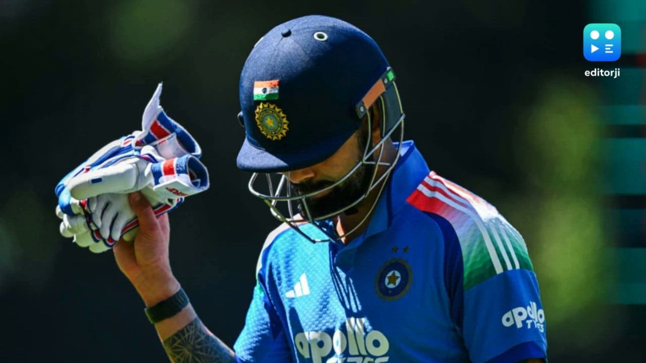 Virat Kohli falls for second straight ODI duck as Adelaide crowd cheers him on