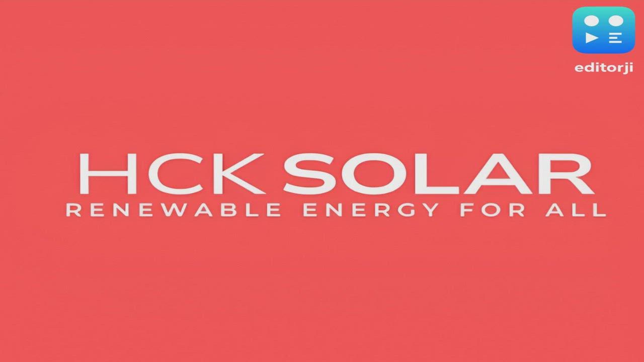 HCK Solar: The New Speed King of Clean Energy