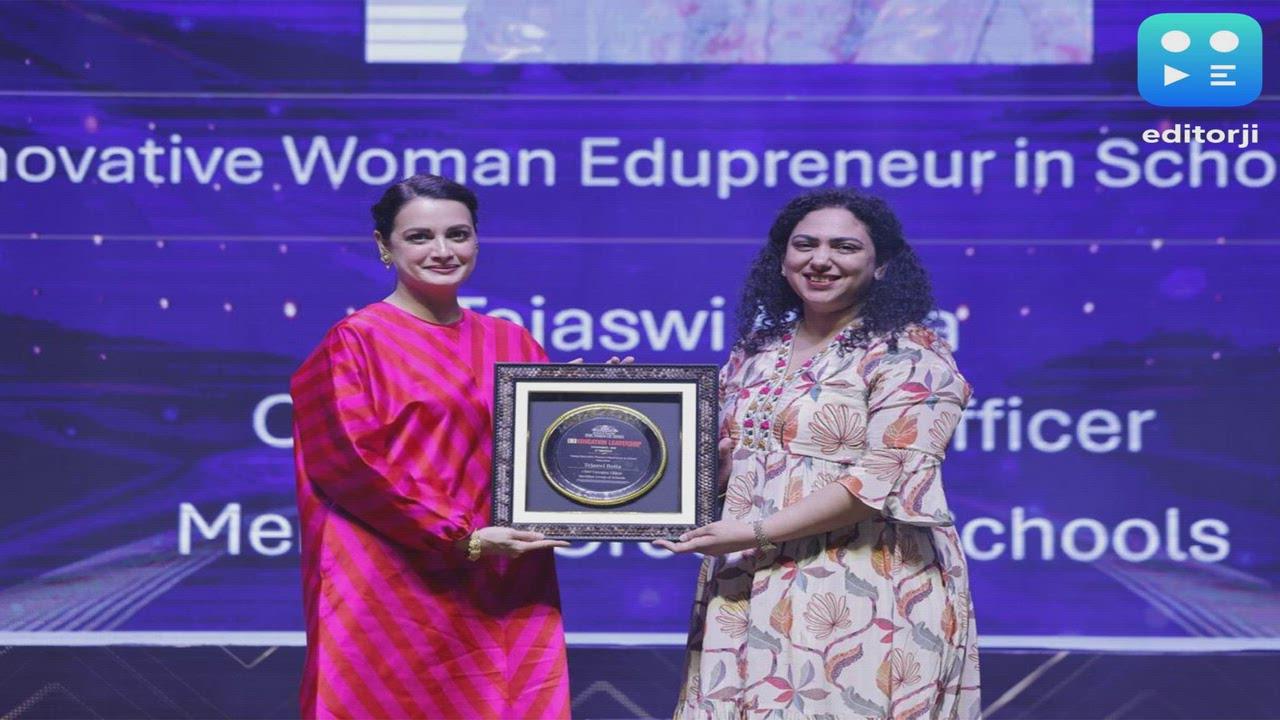 A Vision Honoured: Meridian Schools' Ms Tejaswi Butta Crowned Young Innovative Women Edupreneur of the Year 2025