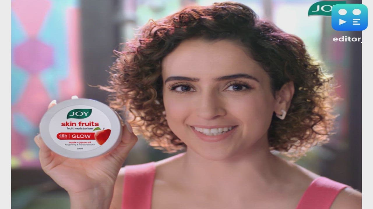 Joy Personal Care Rolls out New TVC for Its Iconic Skin Fruits Moisturising Cream Featuring Brand Ambassador Sanya Malhotra