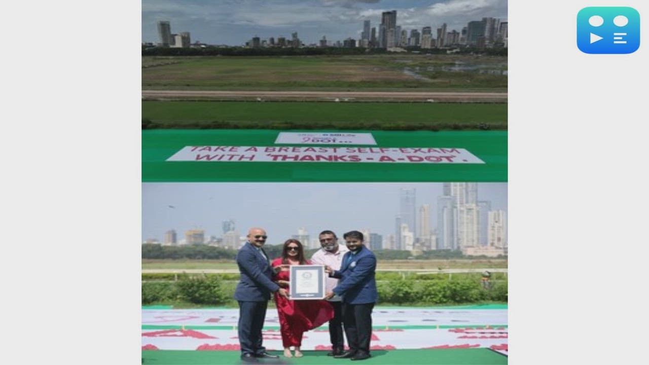 SBI Life's 'Thanks-A-Dot' sets a GUINNESS WORLD RECORDS®, making breast health a living room conversation across communities