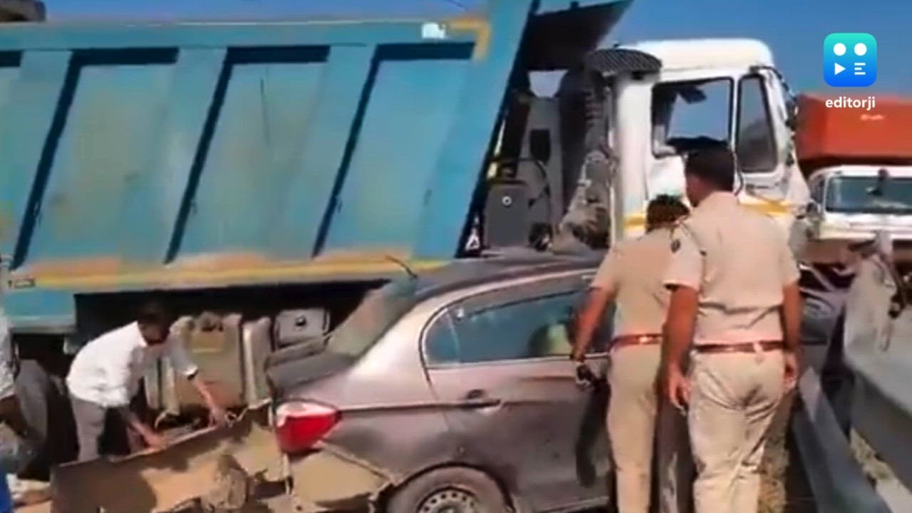 Rajasthan: 12 dead as dumper truck ploughs into several vehicles in Jaipur