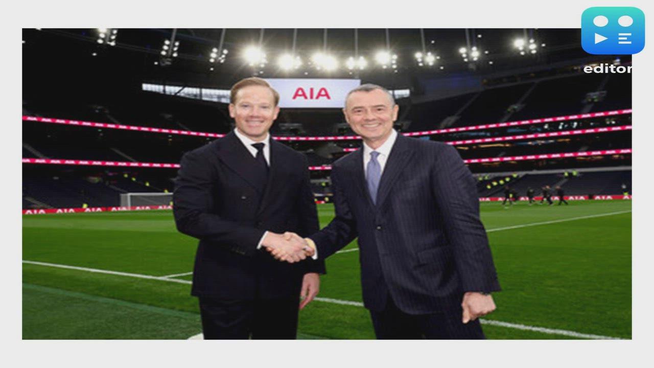 Aia and Tottenham Hotspur Football Club extend partnership through to 2032