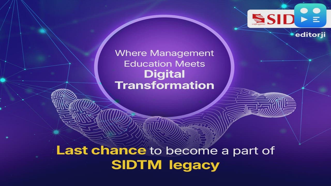 Final Chance to Apply for SIDTM, Pune MBA in Digital & Telecom Management - Application to SNAP 2025 Closing Soon 