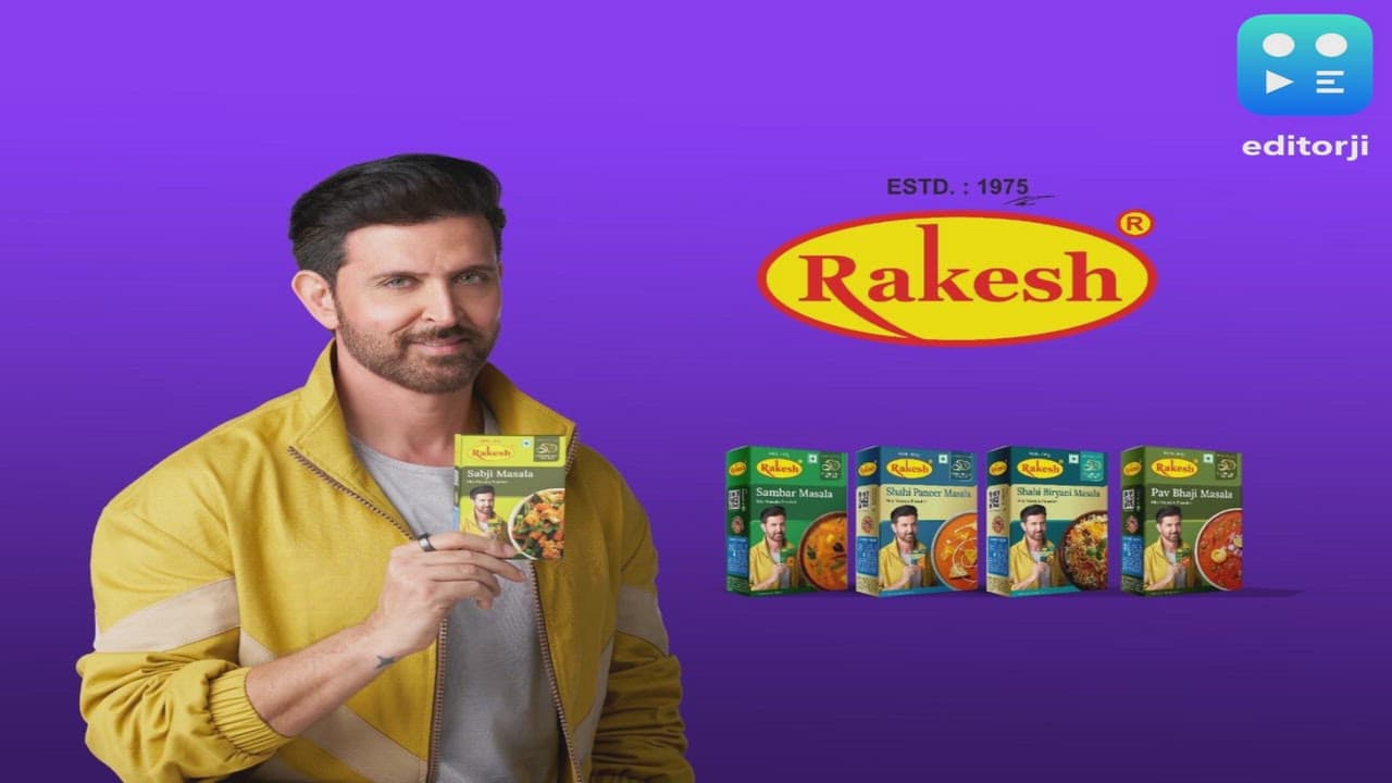 Rakesh Masala Welcomes Hrithik Roshan as Brand Ambassador
