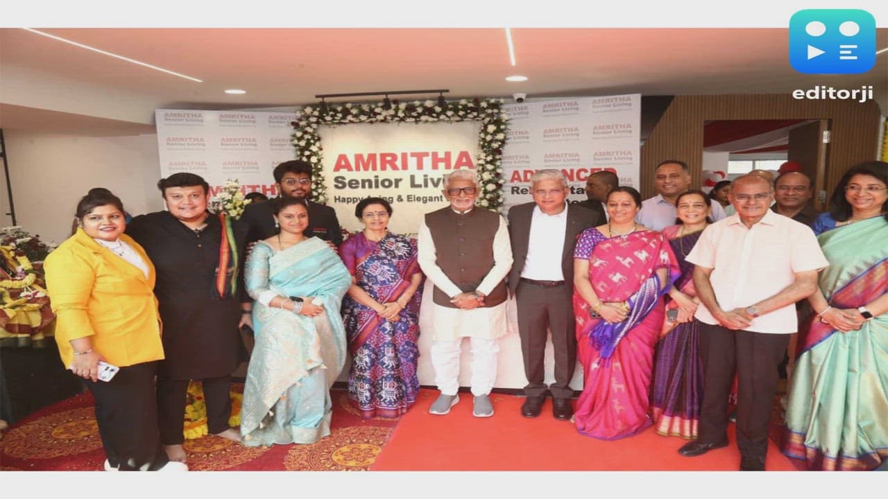 AMRITHA Senior Living Launches Hyderabad's First Assisted Living & Advanced Rehabilitation Centre*