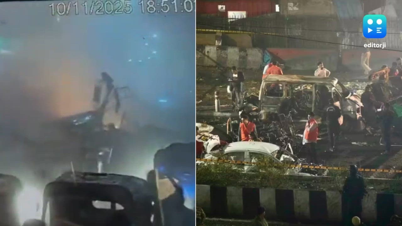 Red Fort blast: New CCTV footage of exact moment of explosion emerges