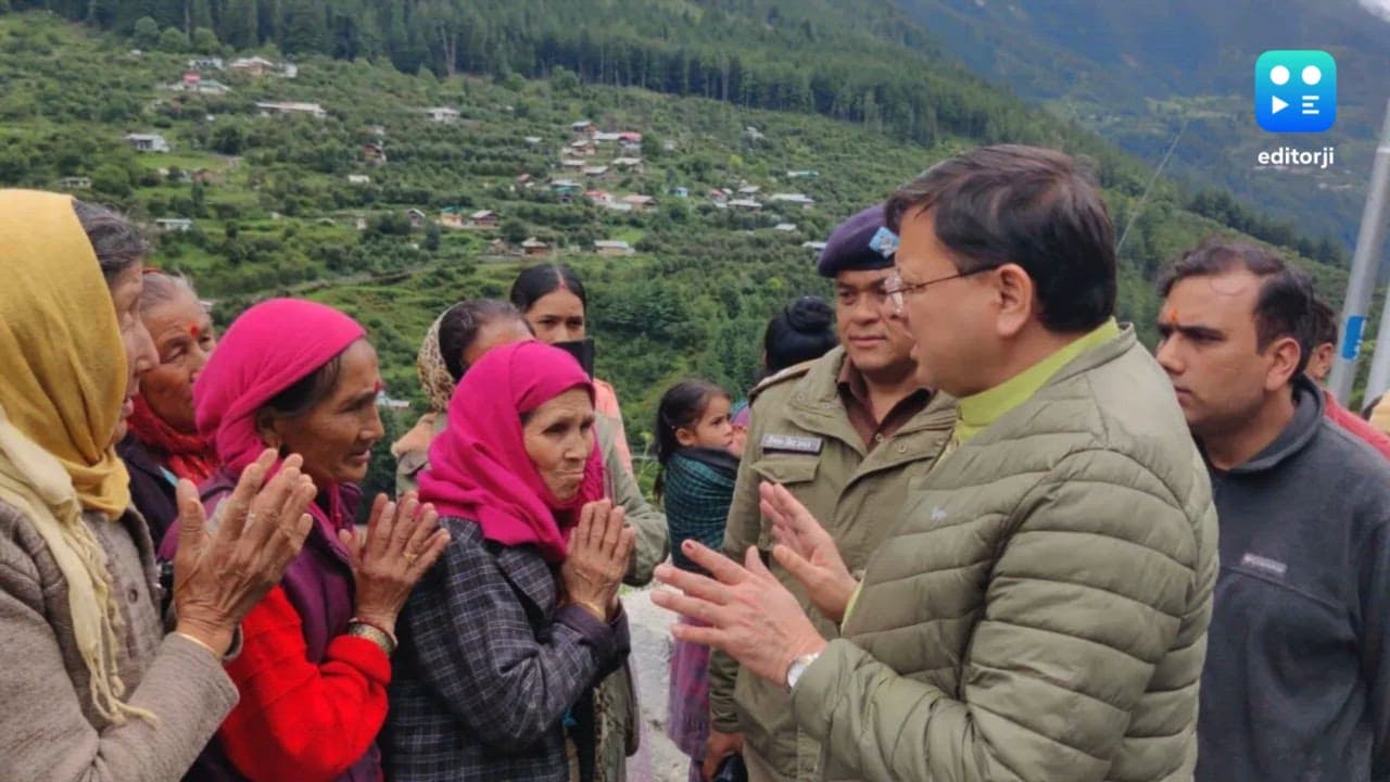 Uttarakhand: Cabinet increases relief amount for disaster losses in Dharali, other areas