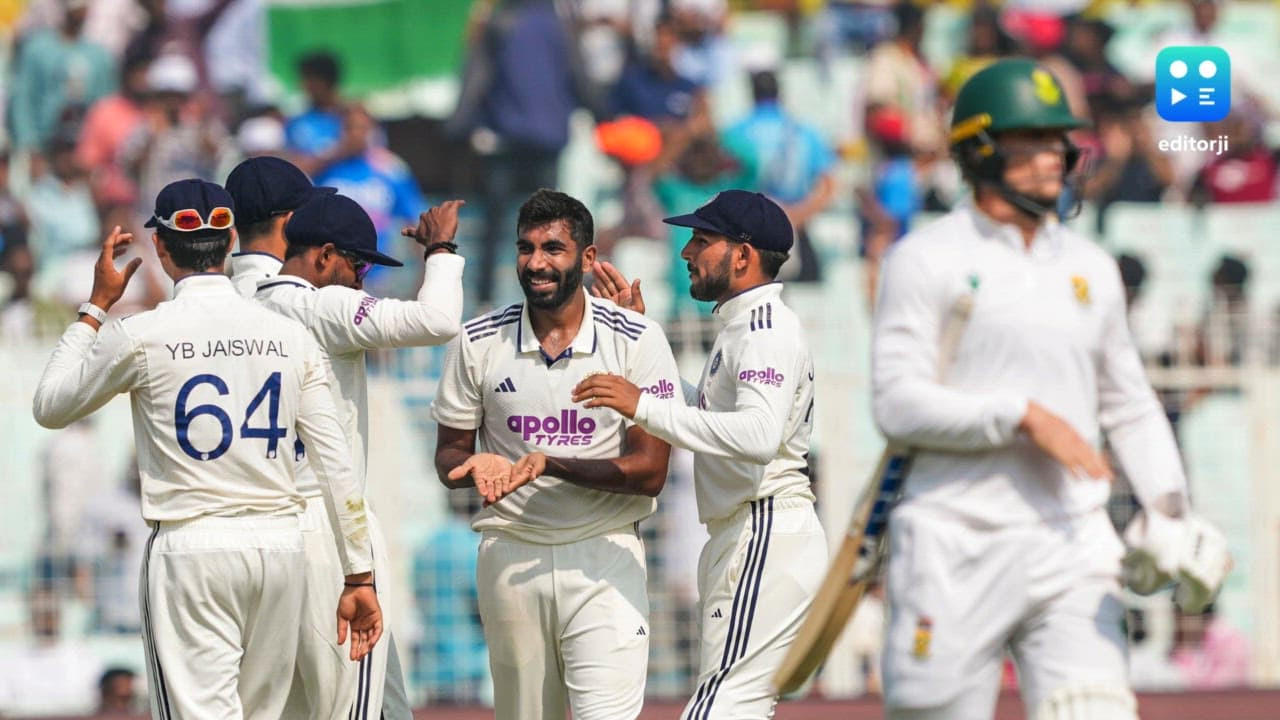 1st Test: Bumrah mastery floors Protea openers as India seize control; SA 105/3 at lunch
