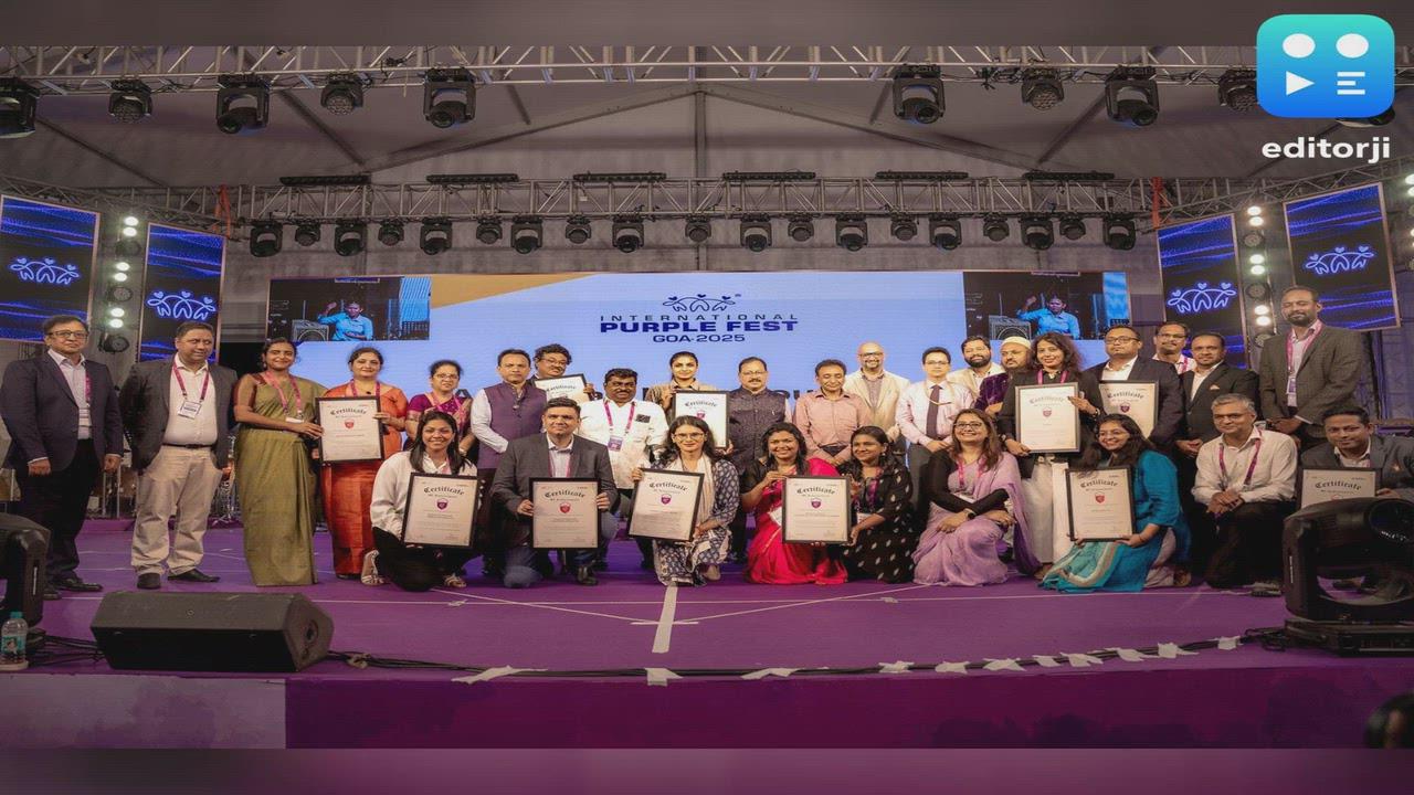 American India Foundation Elevates Disability Inclusion Discourse at International Purple Fest Goa 2025