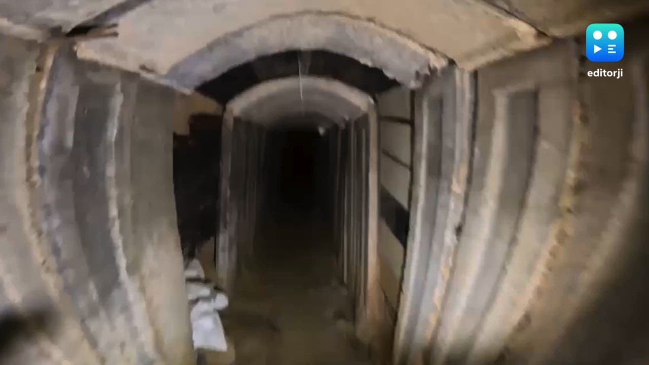 Israel discovers 7 km-long, 25 m-deep complex Hamas tunnel with 80 rooms