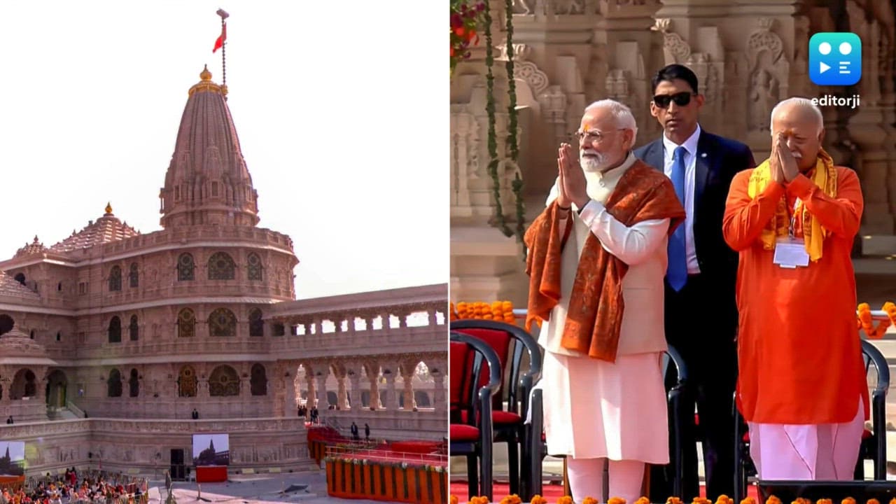 'Centuries-old wounds healing', PM Modi says in Ayodhya; outlines roadmap for developed India by 2047