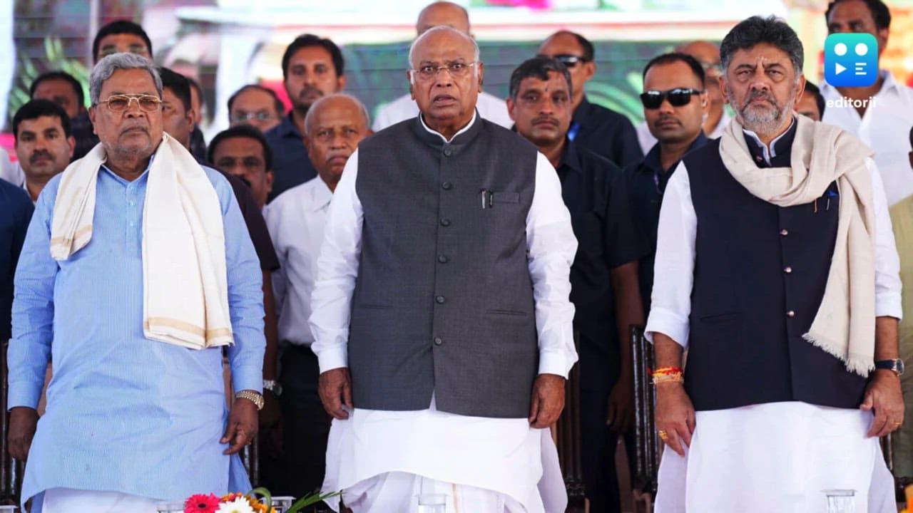 Will settle CM change issue, put end to confusion after discussion with senior leaders: Kharge