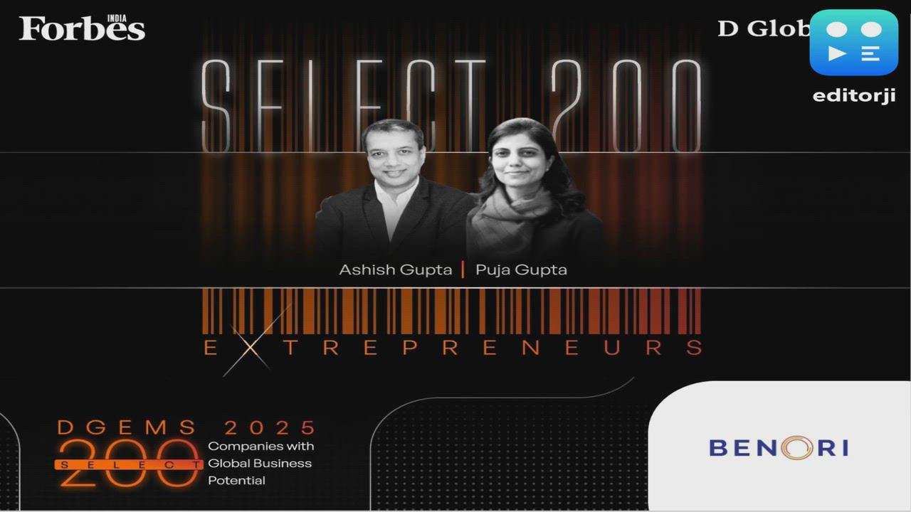 Benori Recognised in Forbes India DGEMS 2025 Select 200