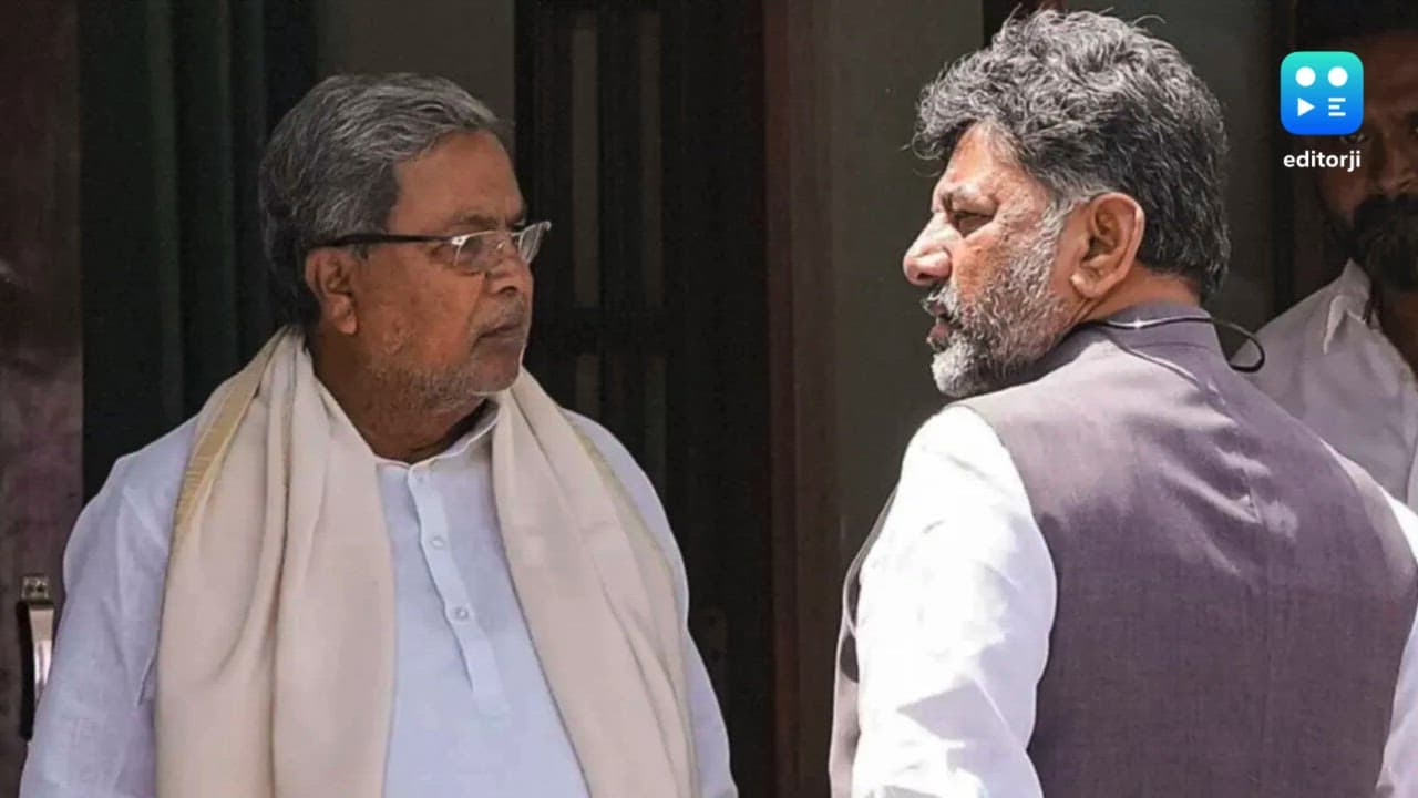 Siddaramaiah, Shivakumar trade barbs as power-sharing tussle intensifies in Karnataka