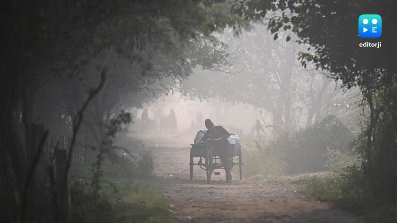Delhi air quality dips to ‘very poor’ amid winter chill