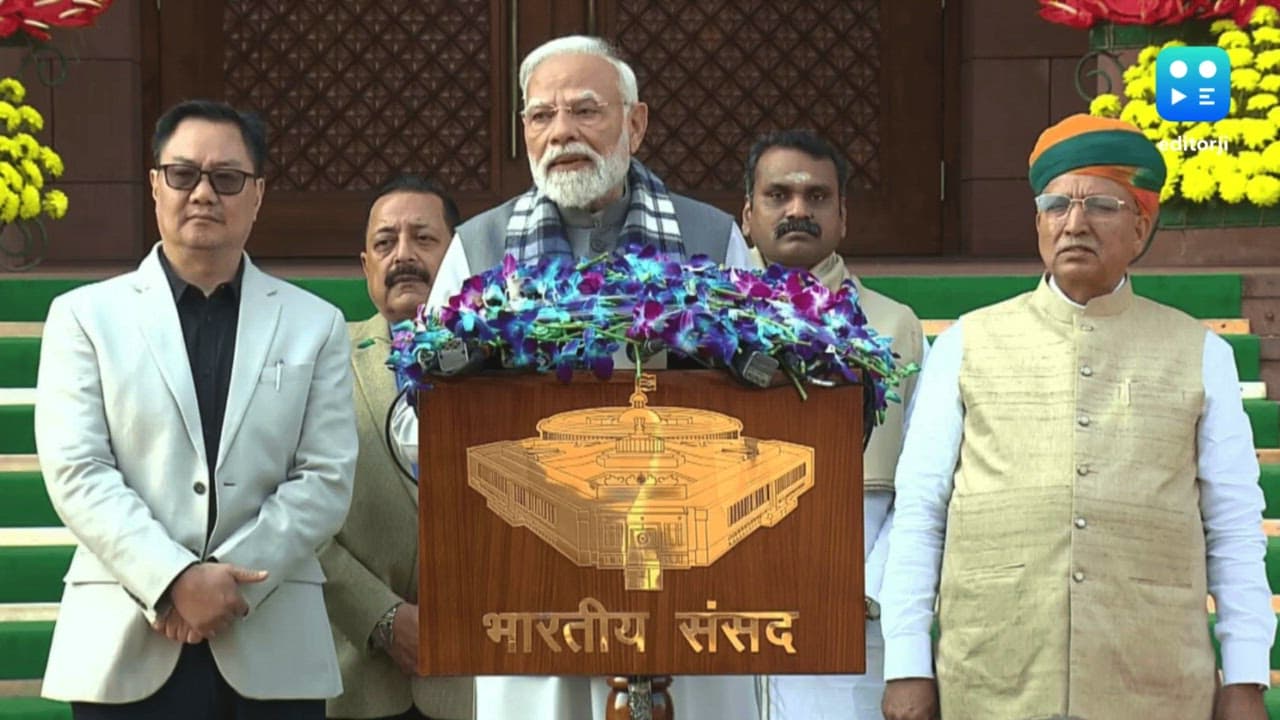 Opposition using Parliament to vent out frustration, no place for drama: PM Modi