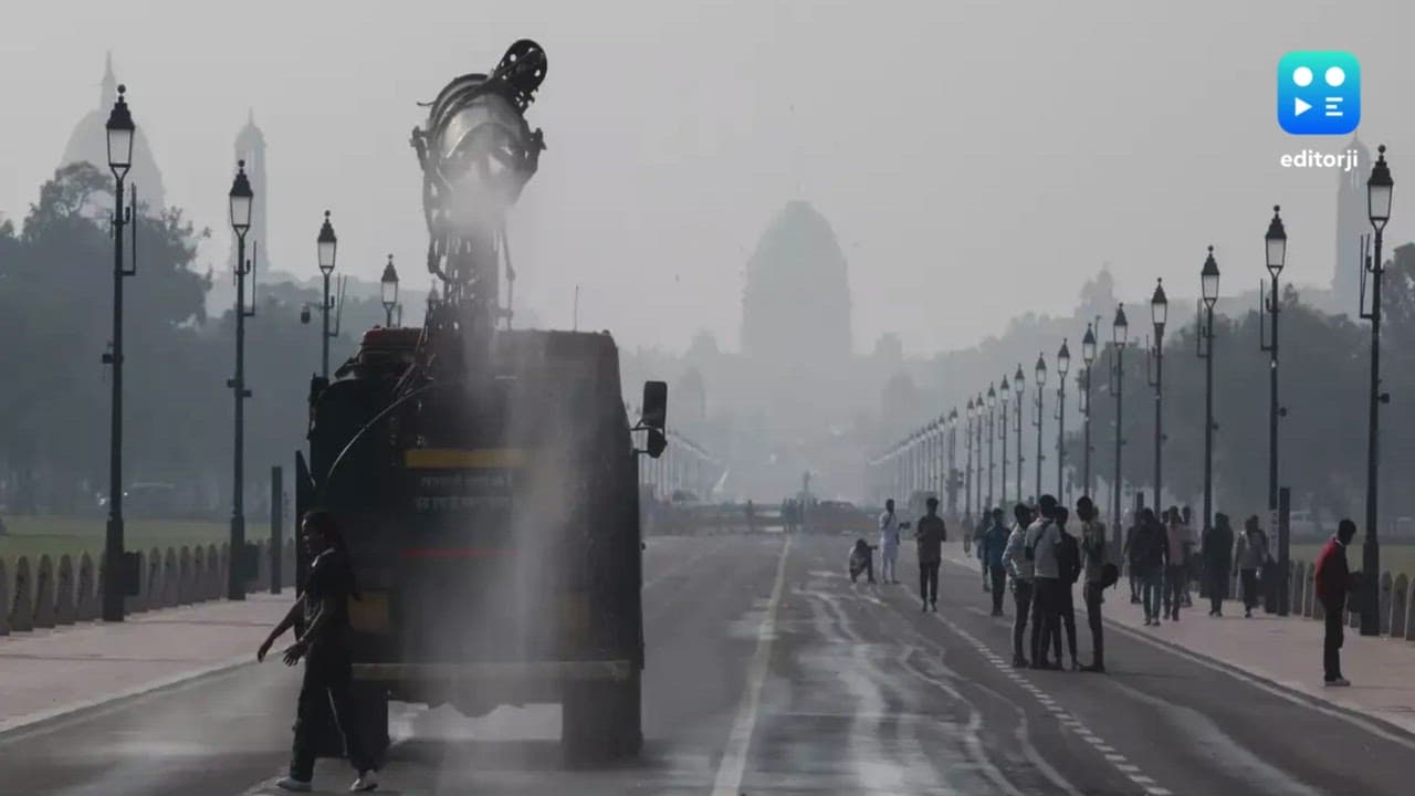 Delhi's air quality 'very poor' with AQI at 335