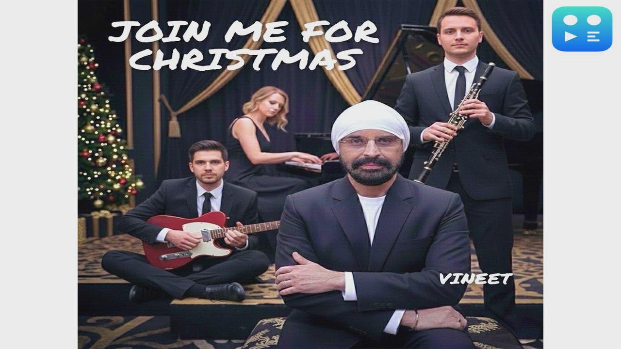 "Join Me for Christmas" - The first Broadway-Styled Christmas song by an Indian artist releases globally on Dec 5th, 2025