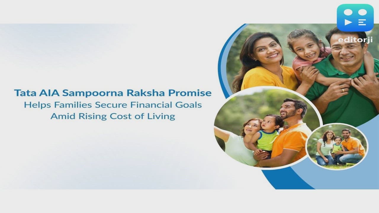 Tata AIA Sampoorna Raksha Promise Helps Families Secure Financial Goals Amid Rising Cost of Living