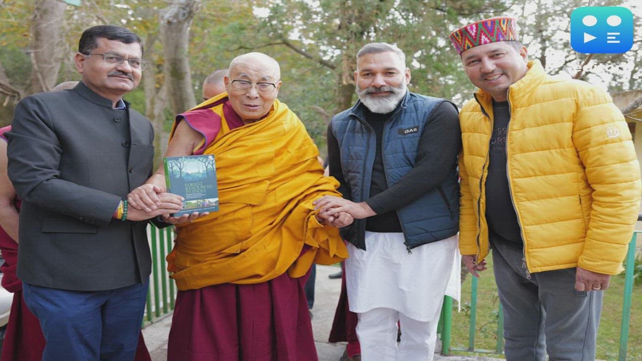 Dalai Lama launches 'Forest Resources in India' focused on climate, conservation and community