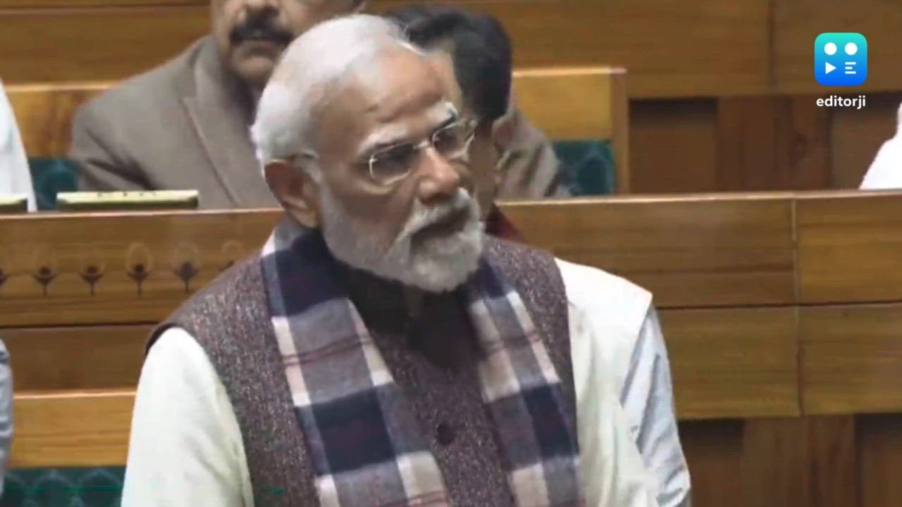 Nation was under Emergency when Vande Mataram completed 100 years: PM Modi in Lok Sabha
