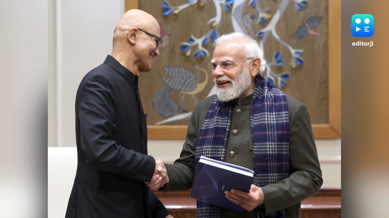 Microsoft commits USD 17.5 billion investment in India: CEO Satya Nadella
