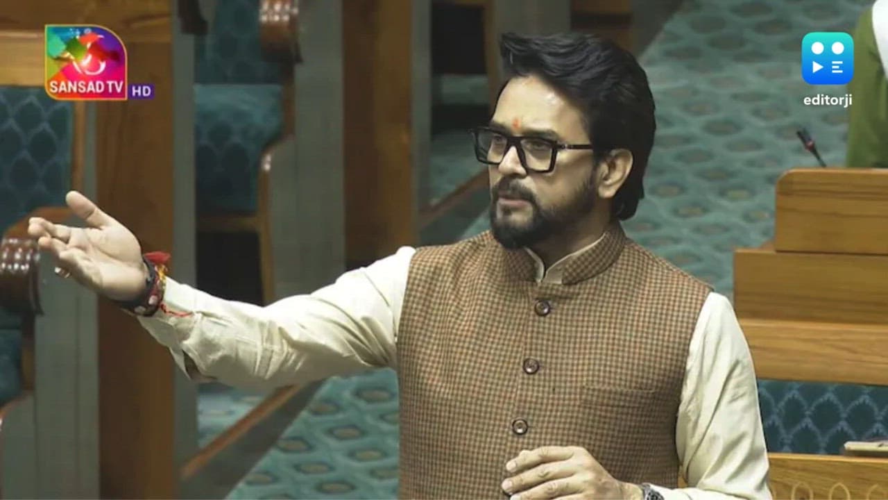 Anurag Thakur accuses TMC MP of using e-cigarette in Lok Sabha