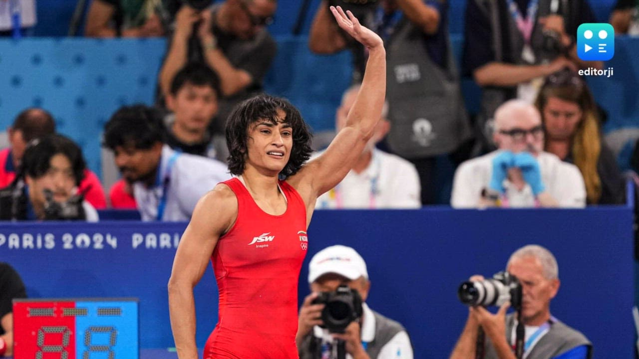 Fire never left: Vinesh Phogat comes out of retirement, targets LA Olympics