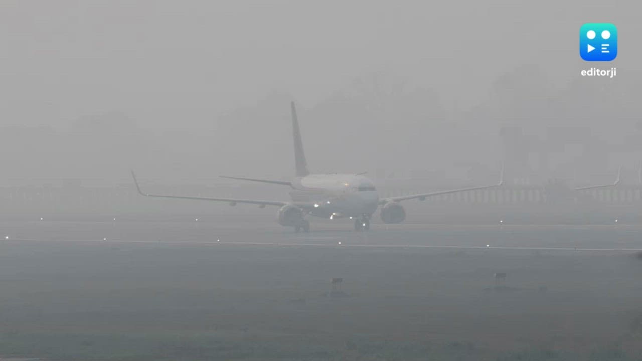 Dense fog disrupts ops at Delhi airport; over 60 flights cancelled