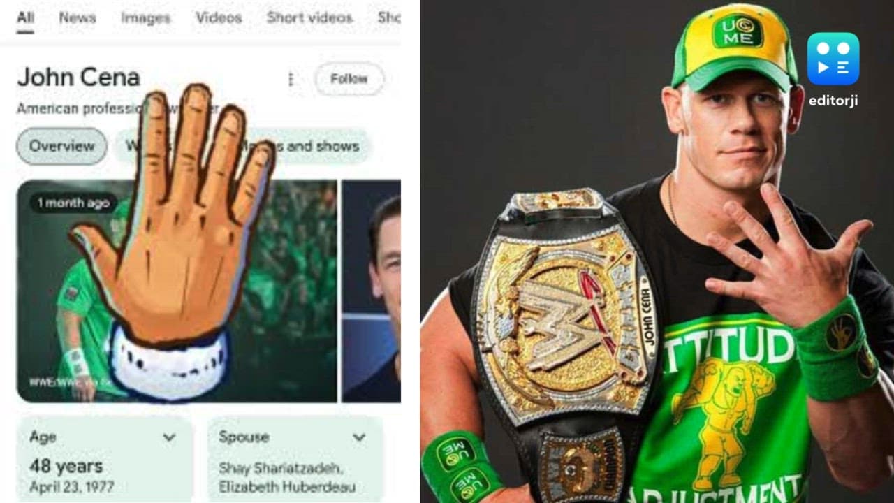 Google pays tribute to John Cena bids farewell to WWE